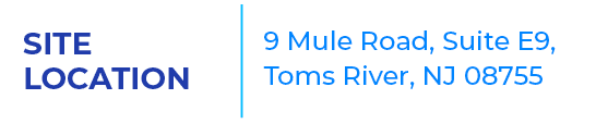Site Location,9 Mule Road, Suite E9, Toms River, NJ 08755