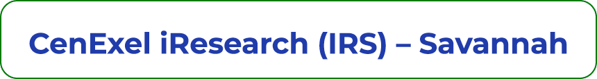 CenExel iResearch (IRS) – Savannah