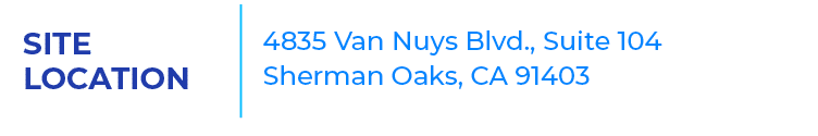 Site Location,4835 Van Nuys Blvd., Suite 104 Sherman Oaks, CA 91403