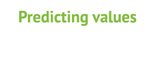 Predicting values 